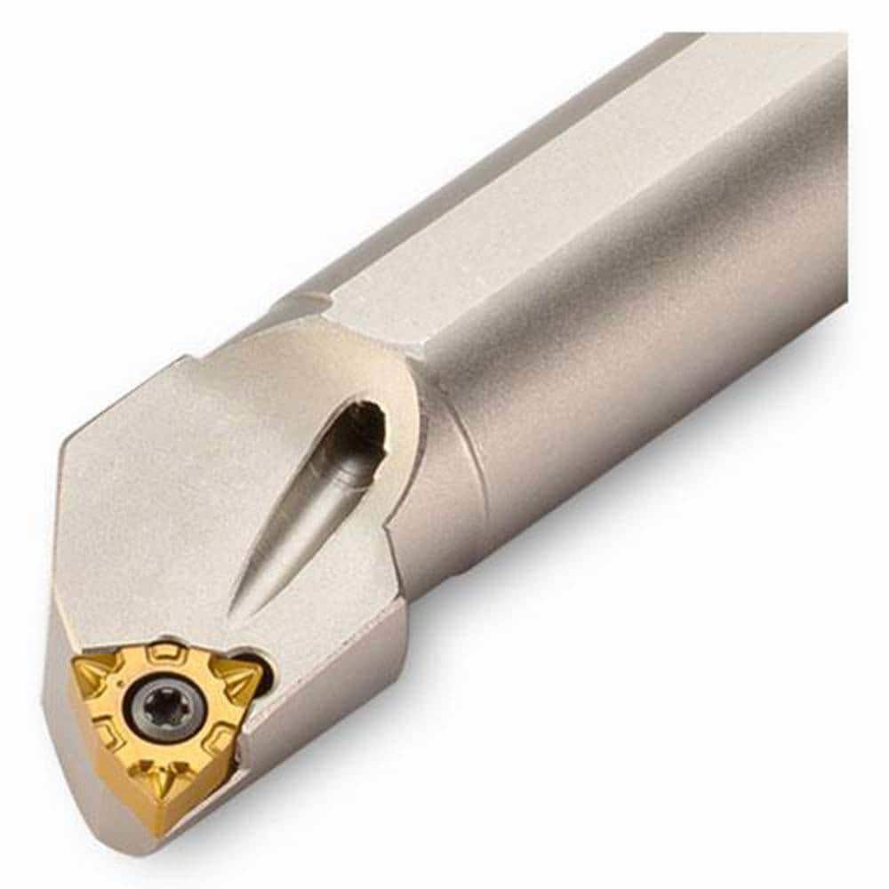 Indexable Boring Bars; Minimum Bore Diameter (Decimal Inch): 0.6300 ; Maximum Bore Depth (Decimal Inch): 2.0000 ; Maximum Bore Depth (Inch): 2 ; Toolholder Style: SWLNL ; Tool Material: Steel ; Shank Diameter (Decimal Inch): 0.5000
