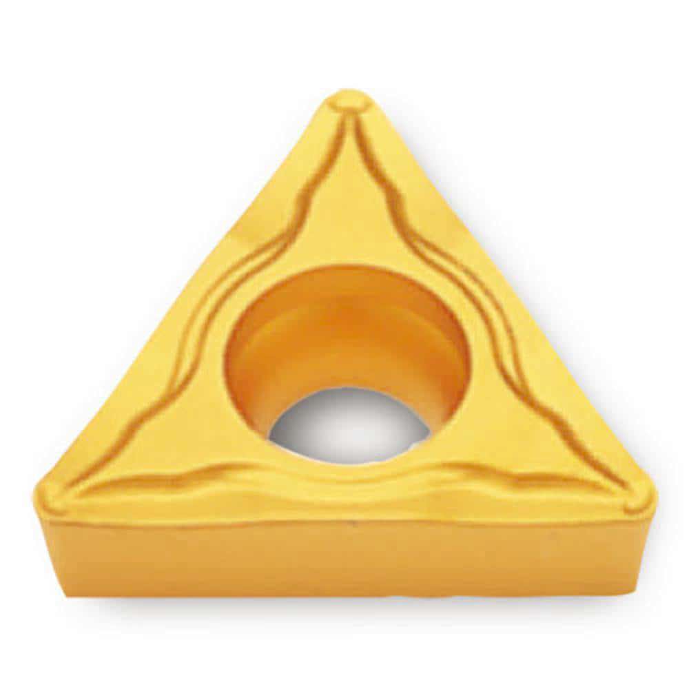 Turning Inserts; Relief Angle: 7 ; Insert Style: TCMT ; Corner Radius (Decimal Inch): 0.0310 ; Included Angle: 60.0 ; Manufacturer Grade: TT8115B ; Coating/Finish: TiCN; Al2O3; TiN