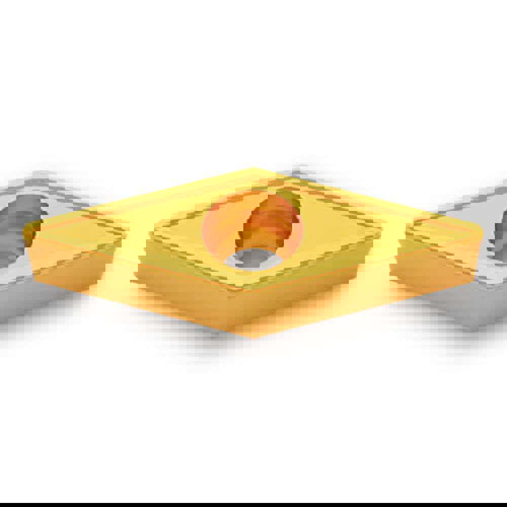 Turning Inserts; Insert Style: VBMT ; Insert Shape: Diamond ; Included Angle: 35 ; Inscribed Circle (Inch): 3/8 ; Inscribed Circle (Decimal Inch): 0.3750 ; Corner Radius (Decimal Inch): 0.0160