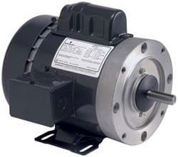 Single Phase Permanent Split Capacitor (PSC) AC Motor: TEFC Enclosure