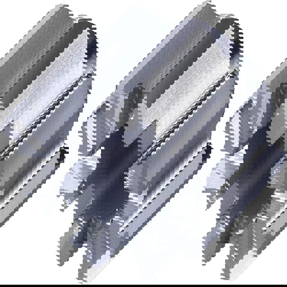 Modular Reamer Head: Straight Flute, 15 mm Head Dia, 9.4 mm Head Length, h7, 6 Flutes