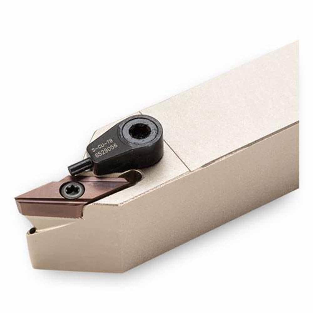 Indexable Turning Toolholders; Toolholder Style: SVXCR ; Lead Angle: 53.0 ; Insert Holding Method: Screw ; Shank Width (Inch): 1/2 ; Shank Height (Inch): 1/2 ; Overall Length (Decimal Inch): 0.3000