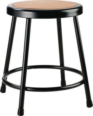 18 Inch High, Stationary Fixed Height Stool