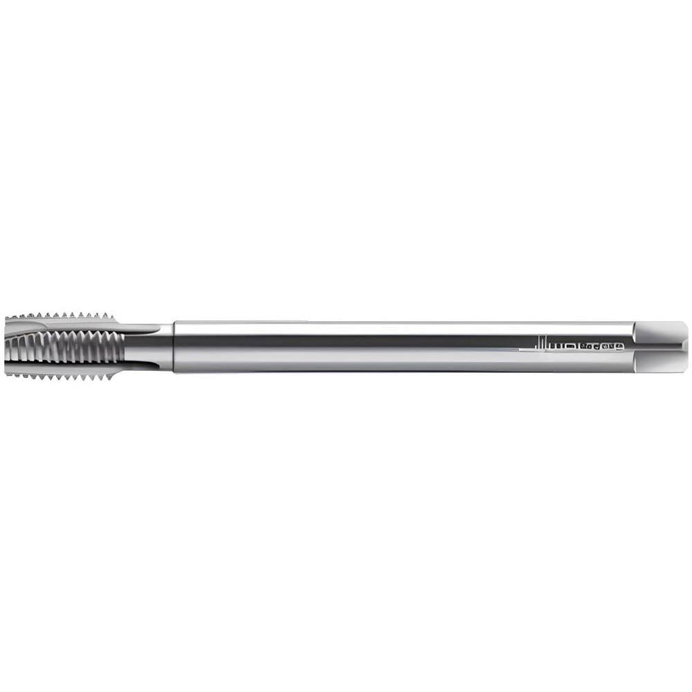 Spiral Point Tap: M20x2.5 Metric, 4 Flutes, Plug Chamfer, 6H Class of Fit, High-Speed Steel-E, Bright/Uncoated