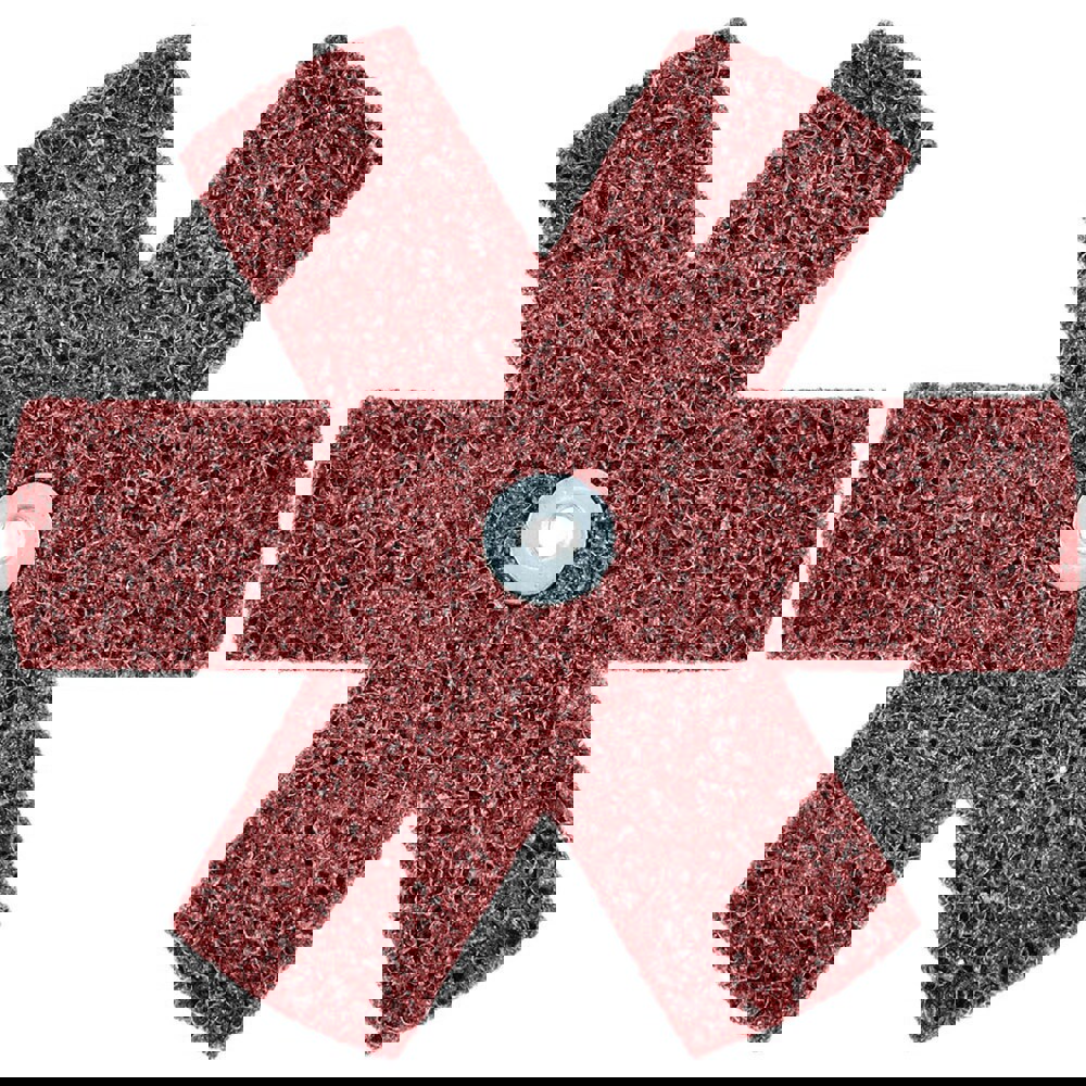 Sanding Stars; Abrasive Type: Non-Woven ; Grade: Medium ; Connector Type: Eyelet ; Abrasive Material: Aluminum Oxide ; Eyelet Size: 1/4-20 ; Star Diameter: 1.50