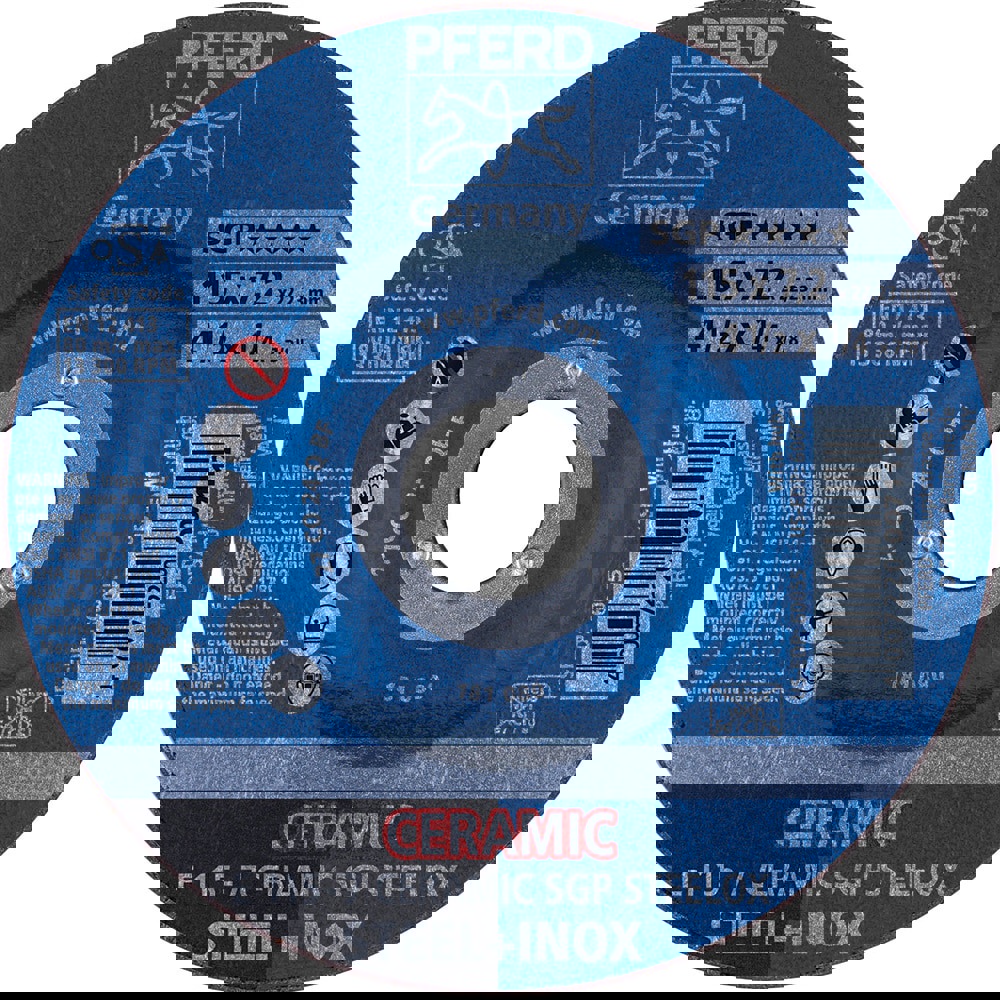 Depressed Grinding Wheel: Type 27, 4-1/2