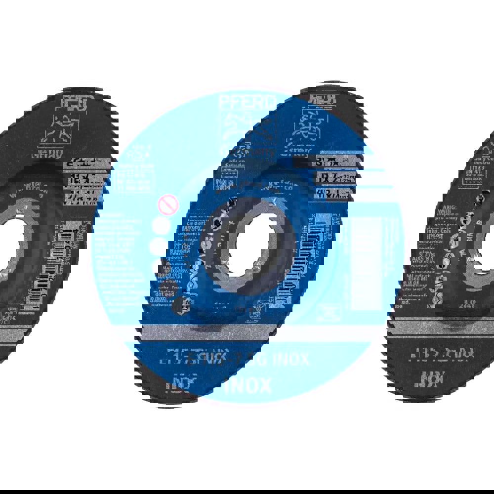 Depressed Grinding Wheel: Type 27, 4-1/2