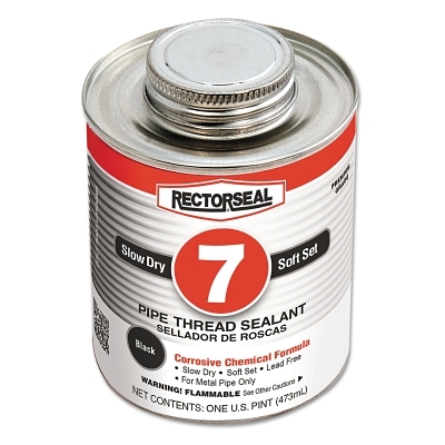 NO. 7 1PT BTC PIPE THREAD SEALANT BLACK