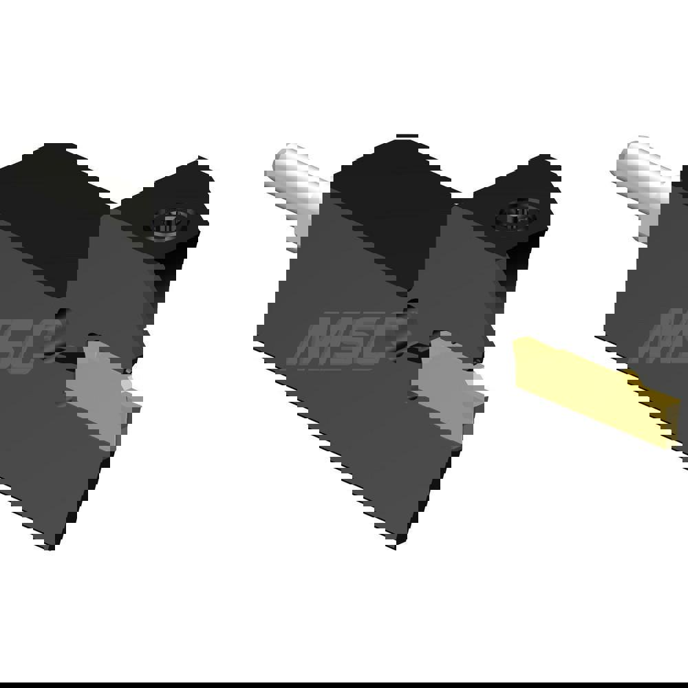 Indexable Grooving-Cutoff Toolholder: QS-LF123E067-10BHP, 1.85 to 2.39 mm Groove Width, 17 mm Max Depth of Cut, Left Hand