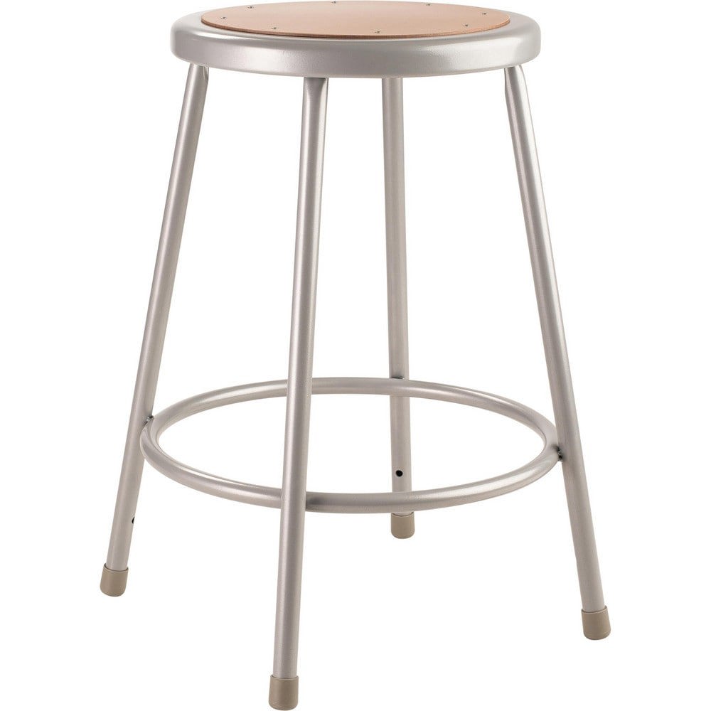 24 Inch High, Stationary Fixed Height Stool