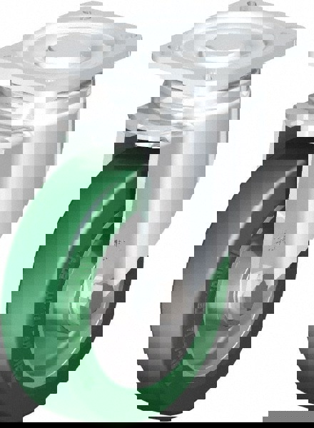 Swivel Top Plate Caster: Polyurethane-Elastomer Blickle Softhane, 5