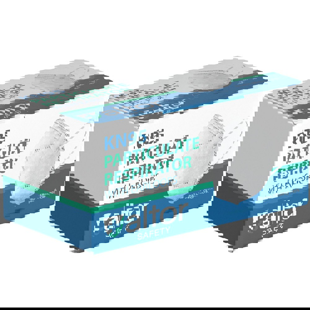 KN95 Respirator: Contains Nose Clip, White, Size Universal