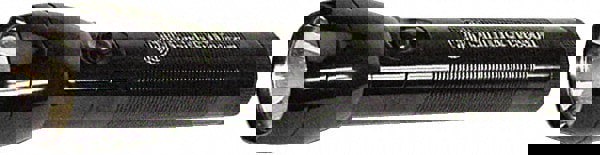 FLASHLIGHT, ALUMINUM, LED LAMP, 2 AA, SILVER, 6 1/4