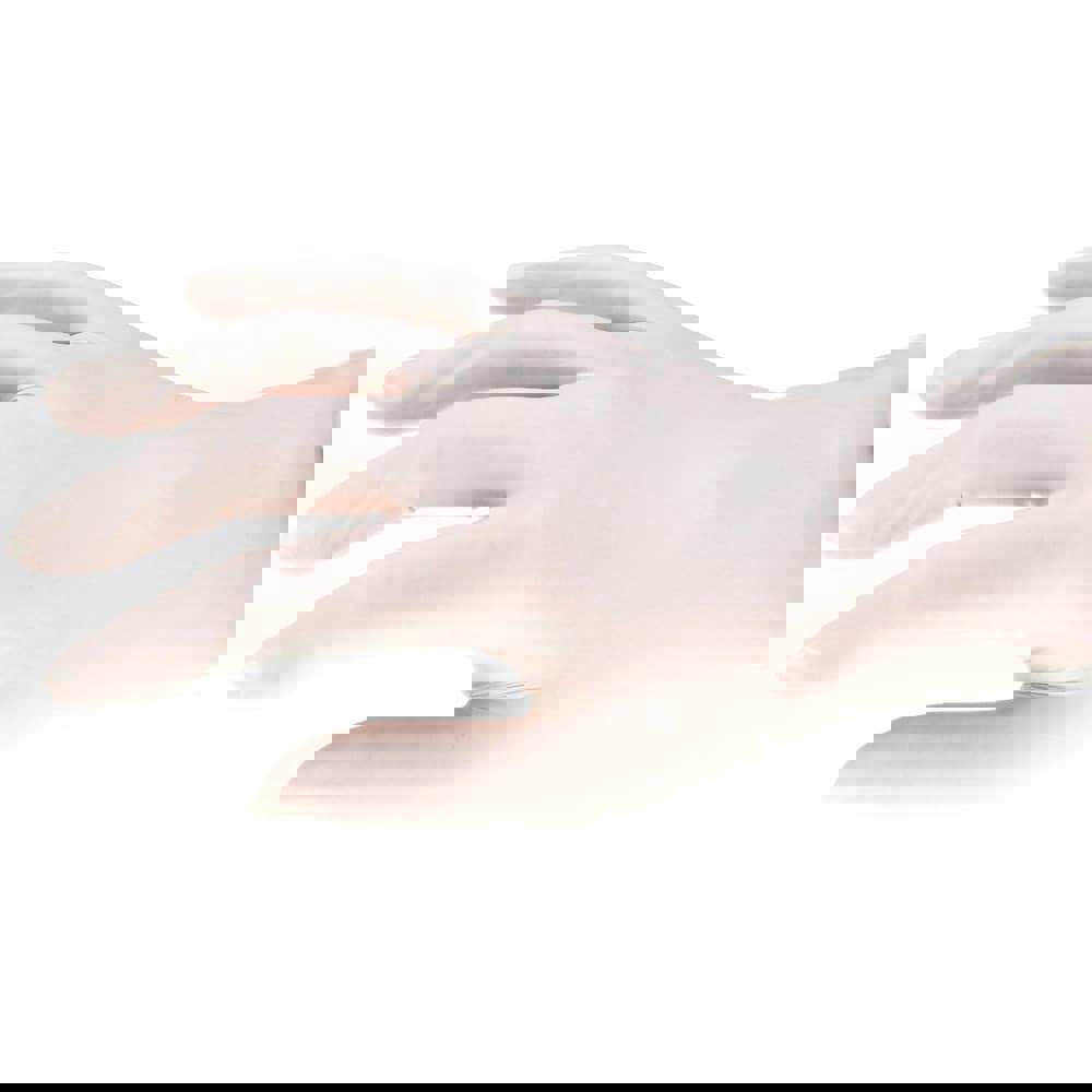 Disposable Glove: Size Medium, 5.0 mil, Latex, General Purpose Grade, Powder-Free