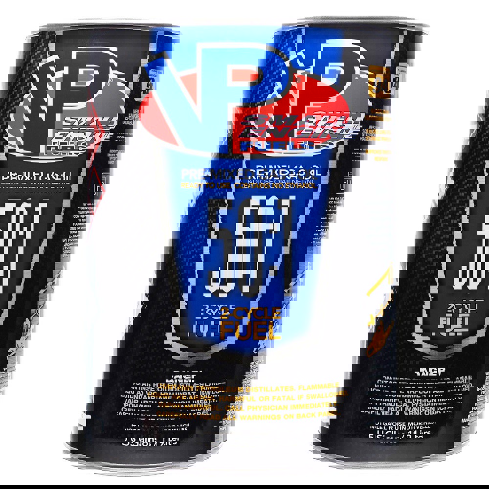 Outdoor Power Equipment Fuel; Fuel Type: Premixed 50:1 ; Engine Type: 2 Cycle ; Contains Ethanol: No ; Octane: 94 ; Container Size: 5gal ; Flash Point: -31.9F