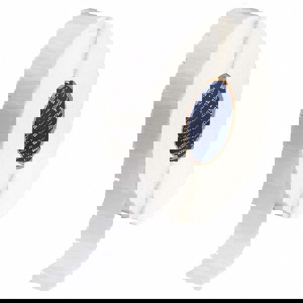 Label Maker Label: Clear & White, Vinyl, 1-3/4