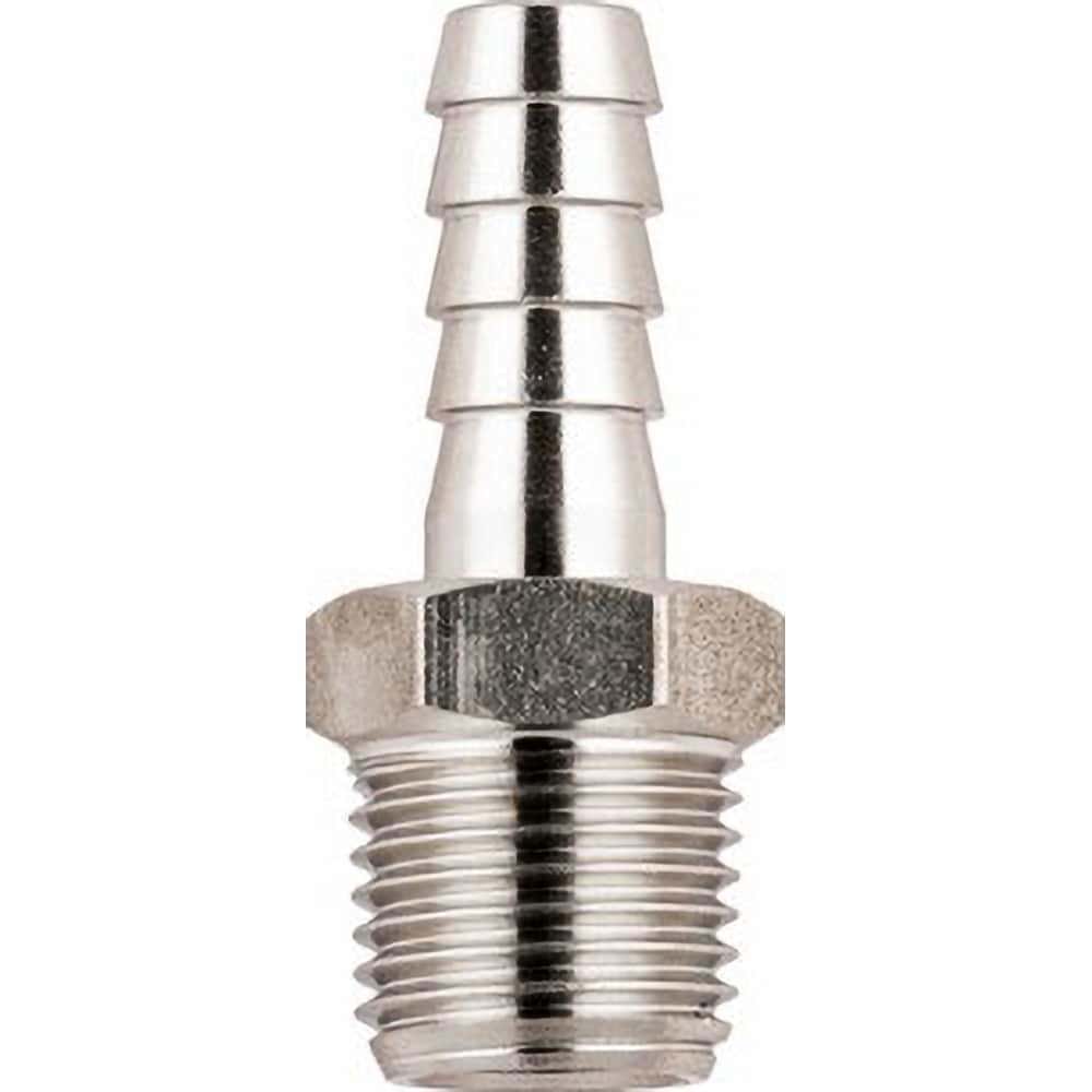 Pipe Male Hose Barb Adaptor: 1/4