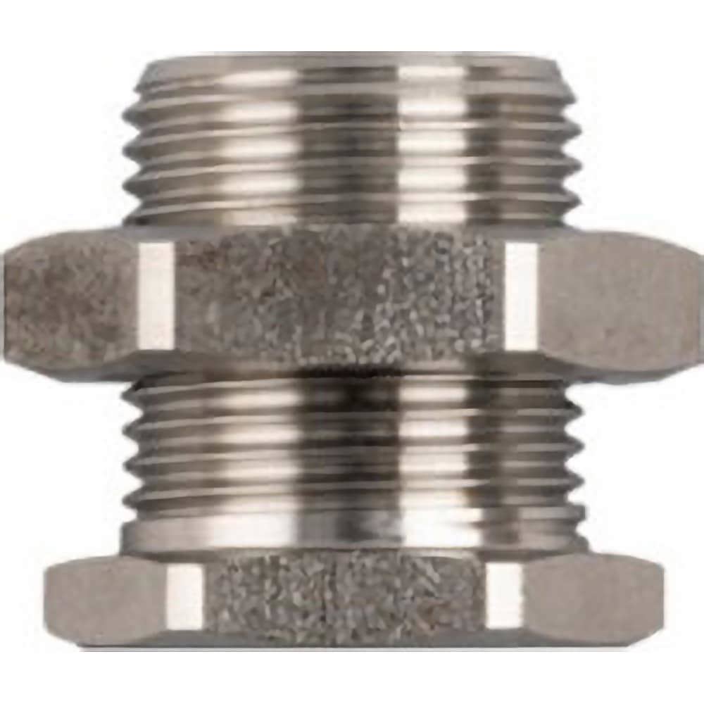 Pipe Bulkhead Connector: 1/4