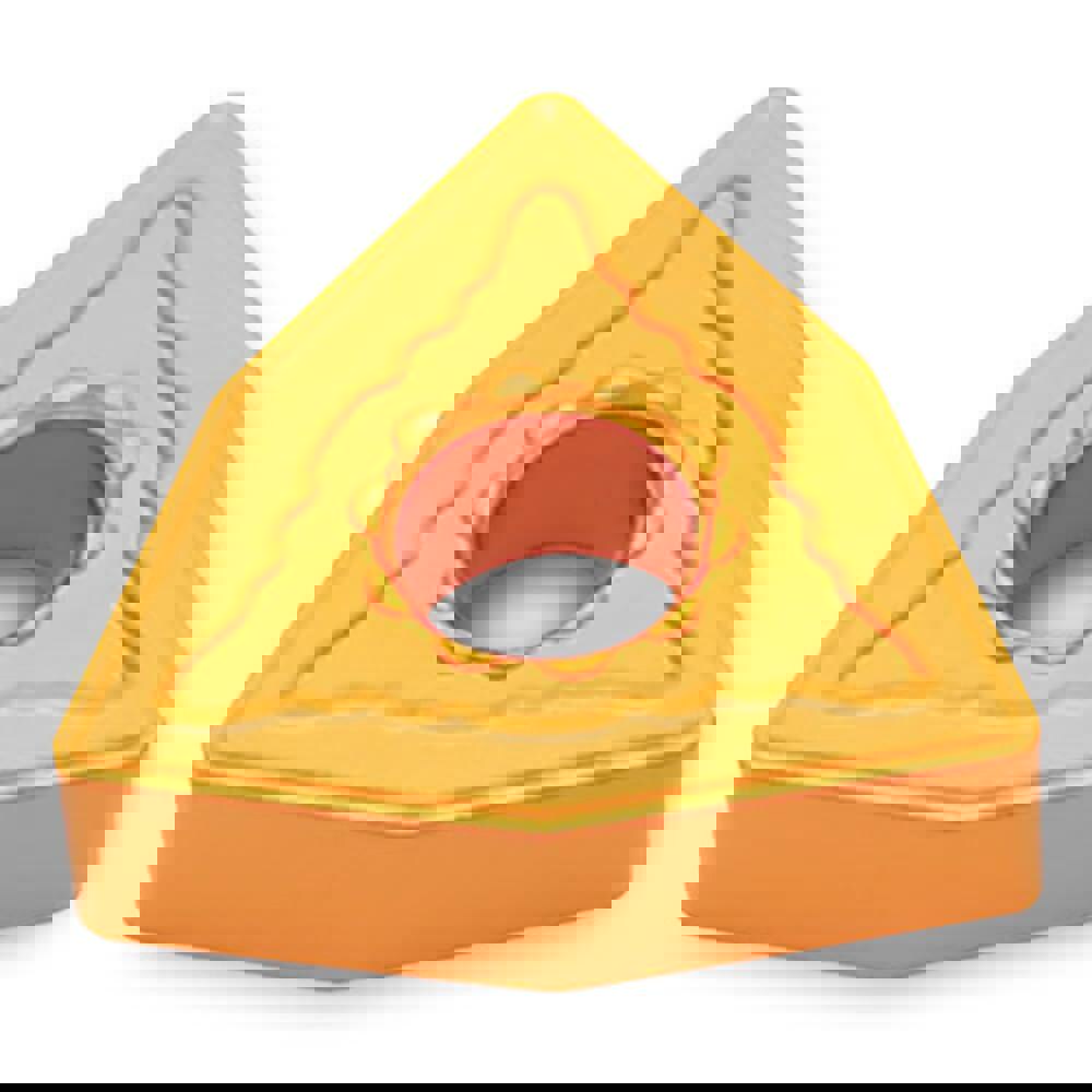 Turning Inserts; Insert Style: WNMX ; ANSI Size Code: 332 ; ISO Size Code: 060408 ; Insert Shape: W - Trigon 80-Deg ; Included Angle: 80 ; Inscribed Circle (Inch): 3/8