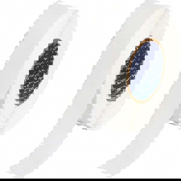 Label Maker Label: Clear & White, Vinyl, 3,000 per Roll