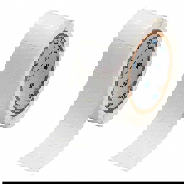 Label Maker Label: White, Polyester, 3,000 per Roll