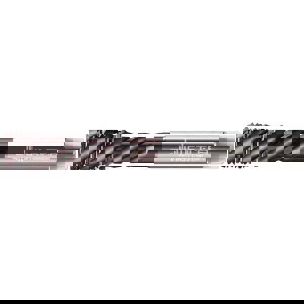 Spiral Flute Tap: M16x2.00 Metric, 4 Flutes, Modified Bottoming, 6HX Class of Fit, Powdered Metal, Hardlube Coated