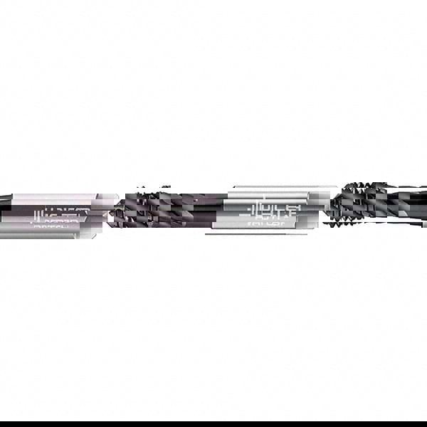 Spiral Flute Tap: 5/16-18 UNC, 3 Flutes, Modified Bottoming, 2B Class of Fit, Powdered Metal, Hardlube Coated