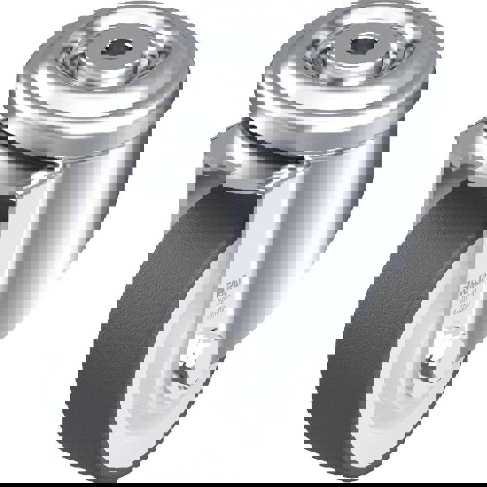 Standard Casters; Mount: Hollow Kingpin ; Caster Type: Swivel ; Brake Type: No Brake ; Bearing Type: Plain Bore ; Style: Plain Bore ; Wheel Diameter (Inch): 3