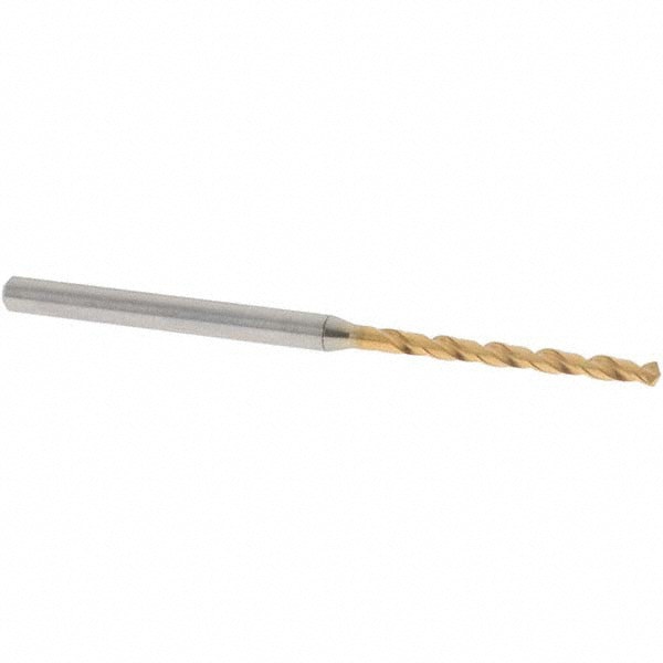Jobber Length Drill Bit: 2 mm Dia, 130 &deg;, Vanadium High Speed Steel