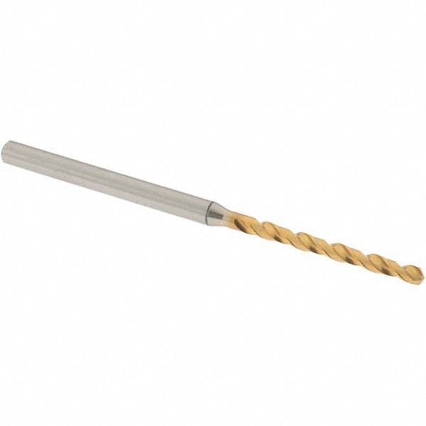 Jobber Length Drill Bit: 2.1 mm Dia, 130