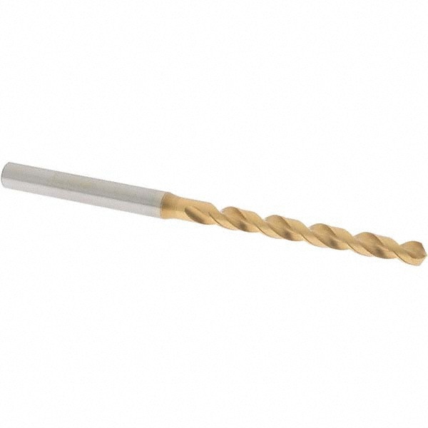 Jobber Length Drill Bit: 4.90 mm (0.1929) Dia, 120 deg, Vanadium High Speed Steel