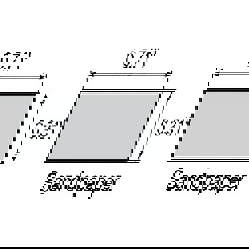 Rotary & Multi-Tool Accessories; Accessory Type: Sandpaper ; For Use With: LKE-2A ; Number Of Pieces: 10 ; Additional Information: 1000g