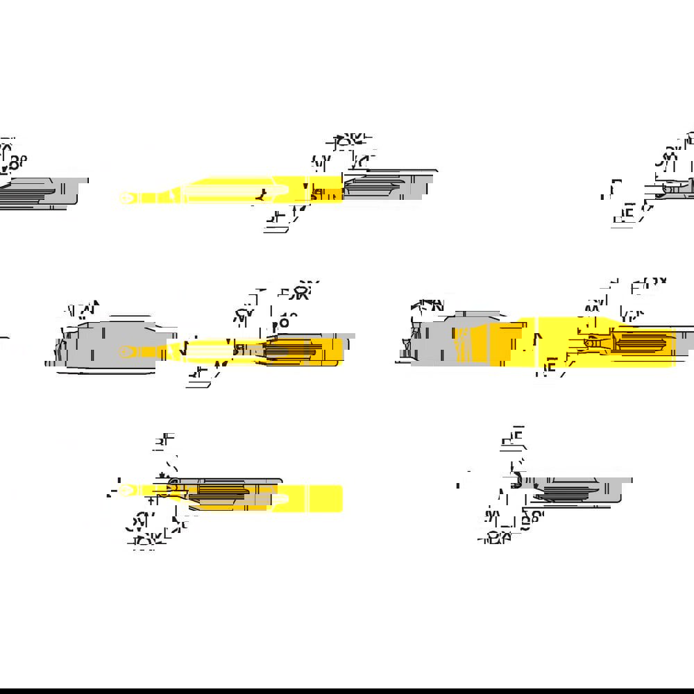 Grooving Insert: N123H10200RO 1125, Carbide