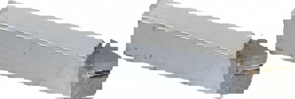 Single Point Tool Bit: 5/8'' Shank Width, 5/8'' Shank Height, C2 Solid Carbide Tipped, Neutral, E, Threading Tool