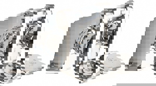 No Spout, Self Closing Cartridges Design, Rough Chrome, Floor Mounted, Floor Mounted Faucet with Short Pedals