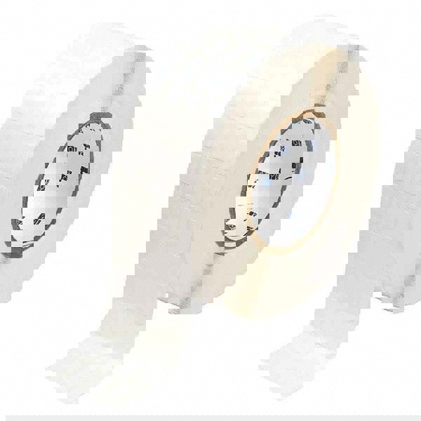 Label Maker Label: White, Cloth, 1/2