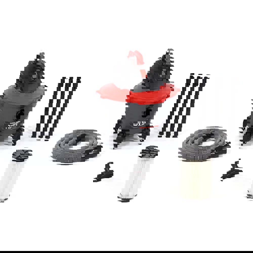 Wet/Dry Vacuum: Electric, 6 gal