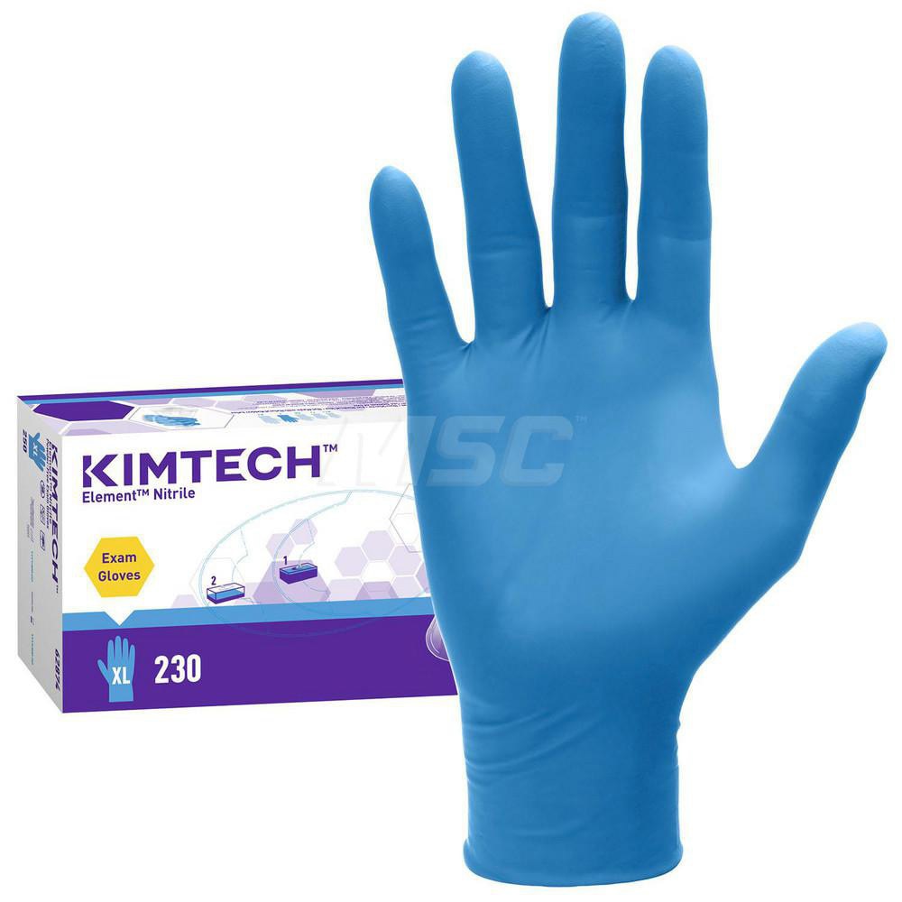 Disposable Gloves: 3.2 mil Thick, Nitrile, Medical; Industrial Grade