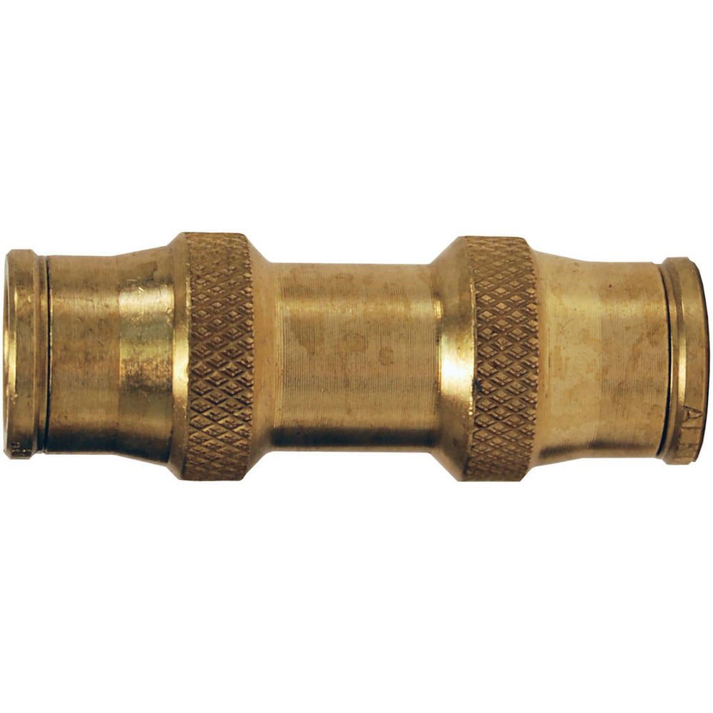 Pneumatic Hose Fittings & Couplings; Fitting Type: Union ; Type: Fitting ; Interchange Type: Universal ; Thread Type: Non-Threaded ; Material: Brass ; Thread Standard: Non-Threaded