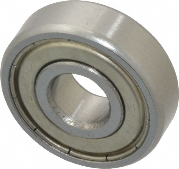 Deep Groove Ball Bearing: 26 mm OD, Double Shield