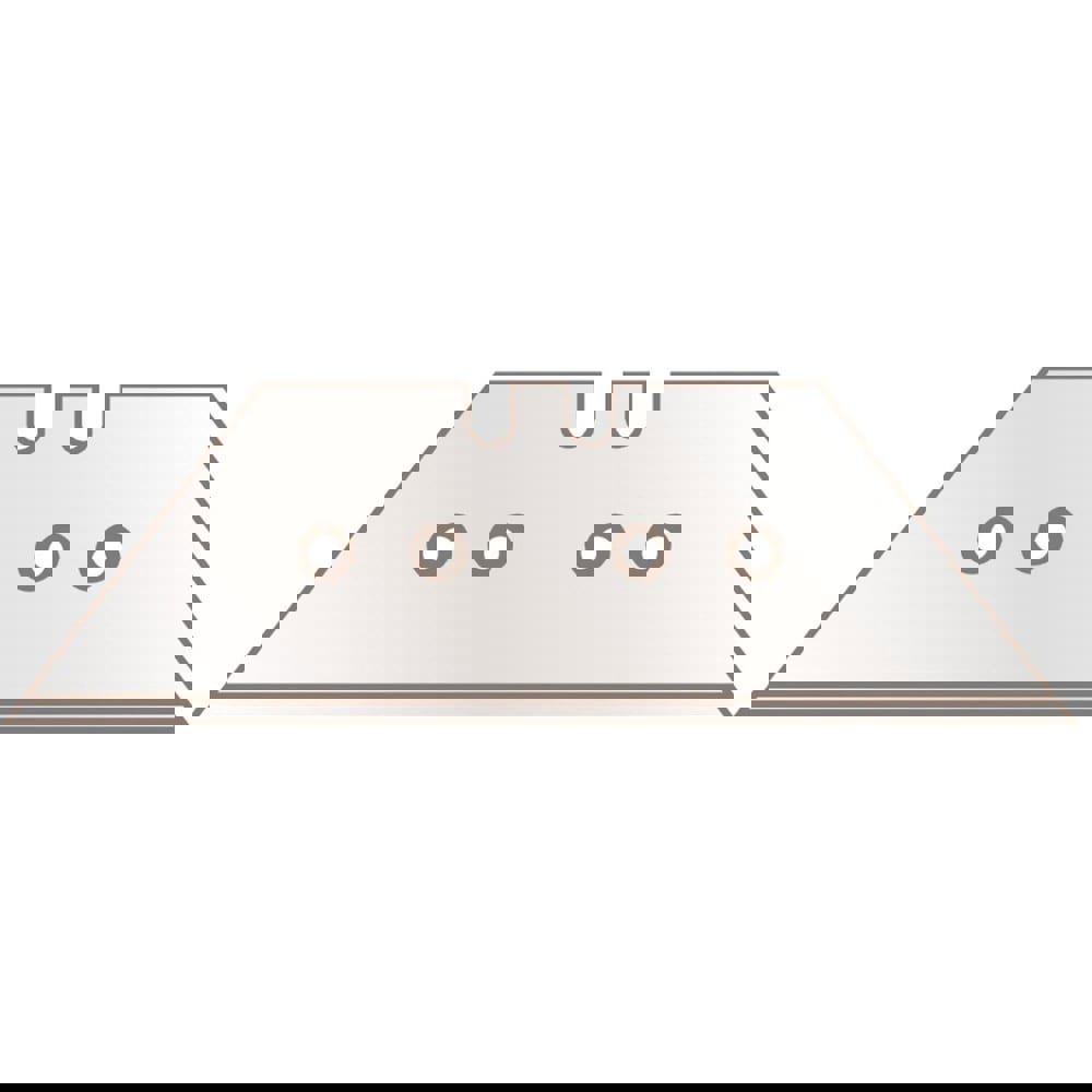 Knife Blades; Blade Type: Trapezoid ; Blade Material: Steel ; Blade Point Type: Sharp ; Blade Edge Type: Straight ; Blade Length (mm): 60.0000 ; Blade Length (Decimal Inch): 6.2992