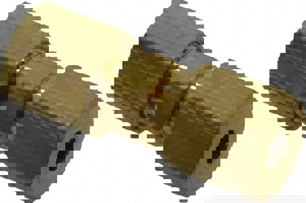 Compression Tube Union: 5/16-24, 1/8
