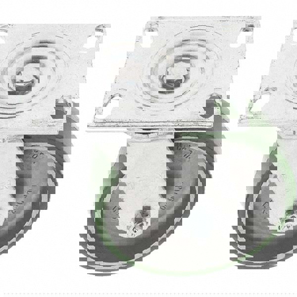 Swivel Top Plate Caster: Polyurethane, 6