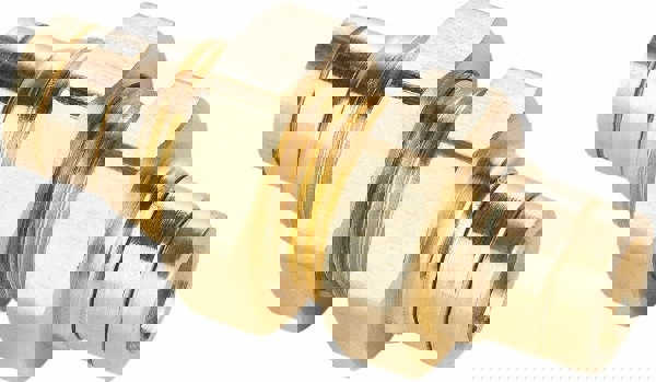 Push-To-Connect Tube to Tube Tube Fitting: Bulkhead Union, 5/8