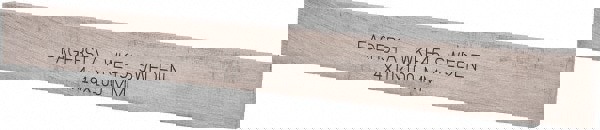 Tool Bit Blank: 4 mm Width, 10 mm Height, 1 mm OAL, WKE45, Cobalt, Rectangle