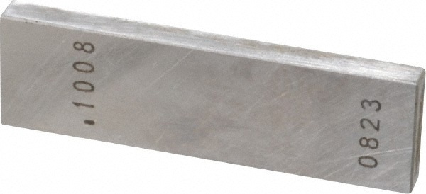 Rectangle Steel Gage Block: 0.1008