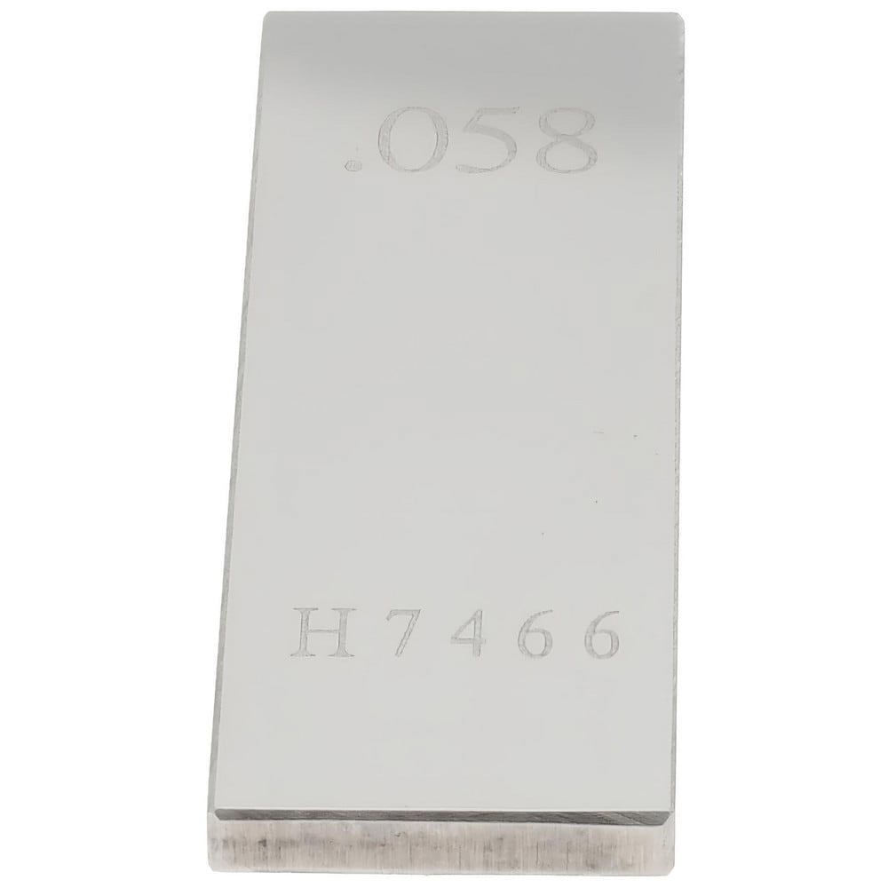Rectangle Steel Gage Block: 0.058