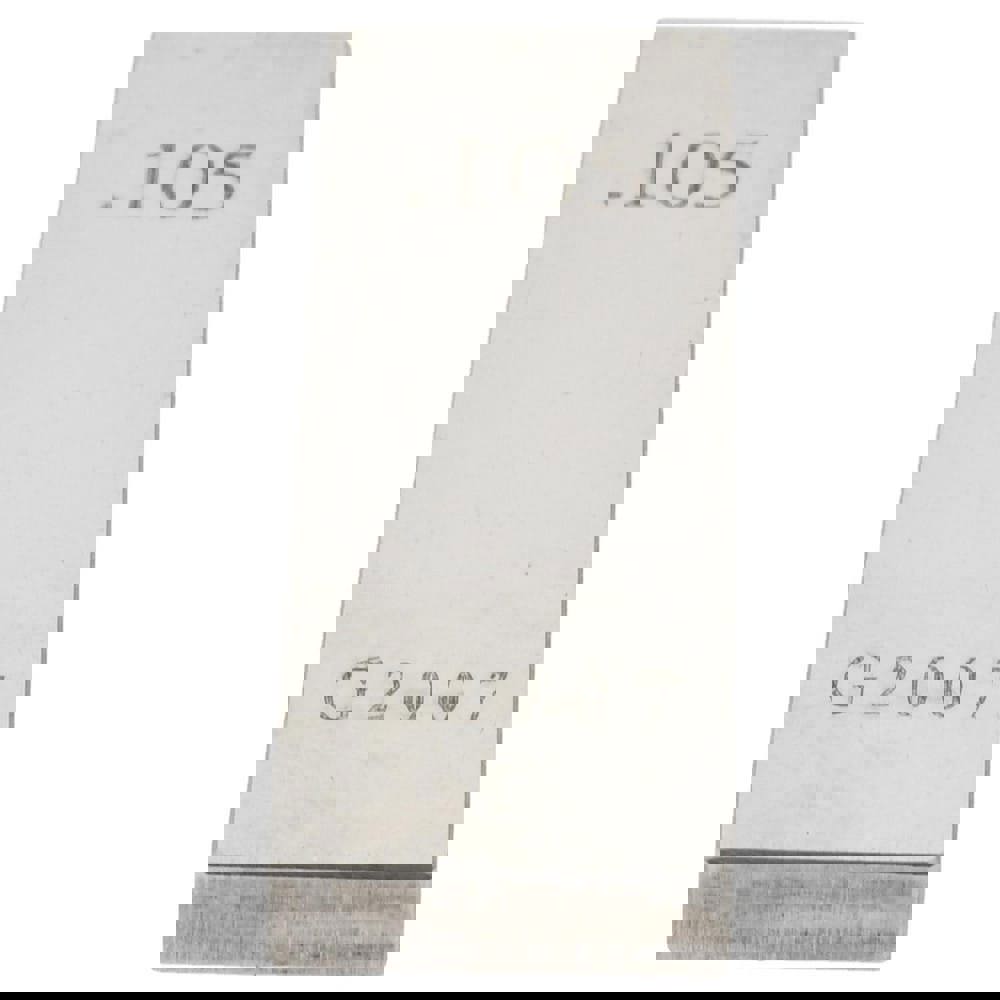 Rectangle Steel Gage Block: 0.105