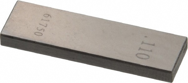 Rectangle Steel Gage Block: 0.11