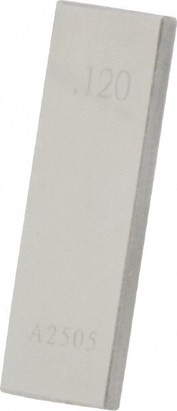 Rectangle Steel Gage Block: 0.12